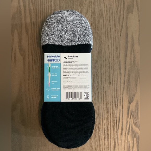 NWT Bombas Women’s Cushioned No Show Sock 4-pack - Sz M - Picture 8 of 9
